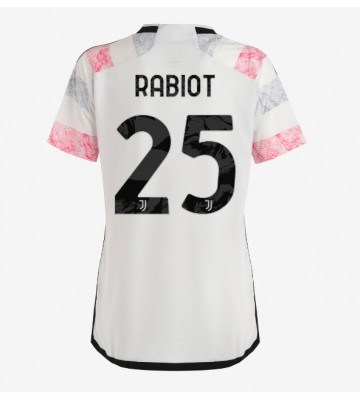 Juventus Adrien Rabiot #25 Bortatröja Dam 2023-24 Kortärmad